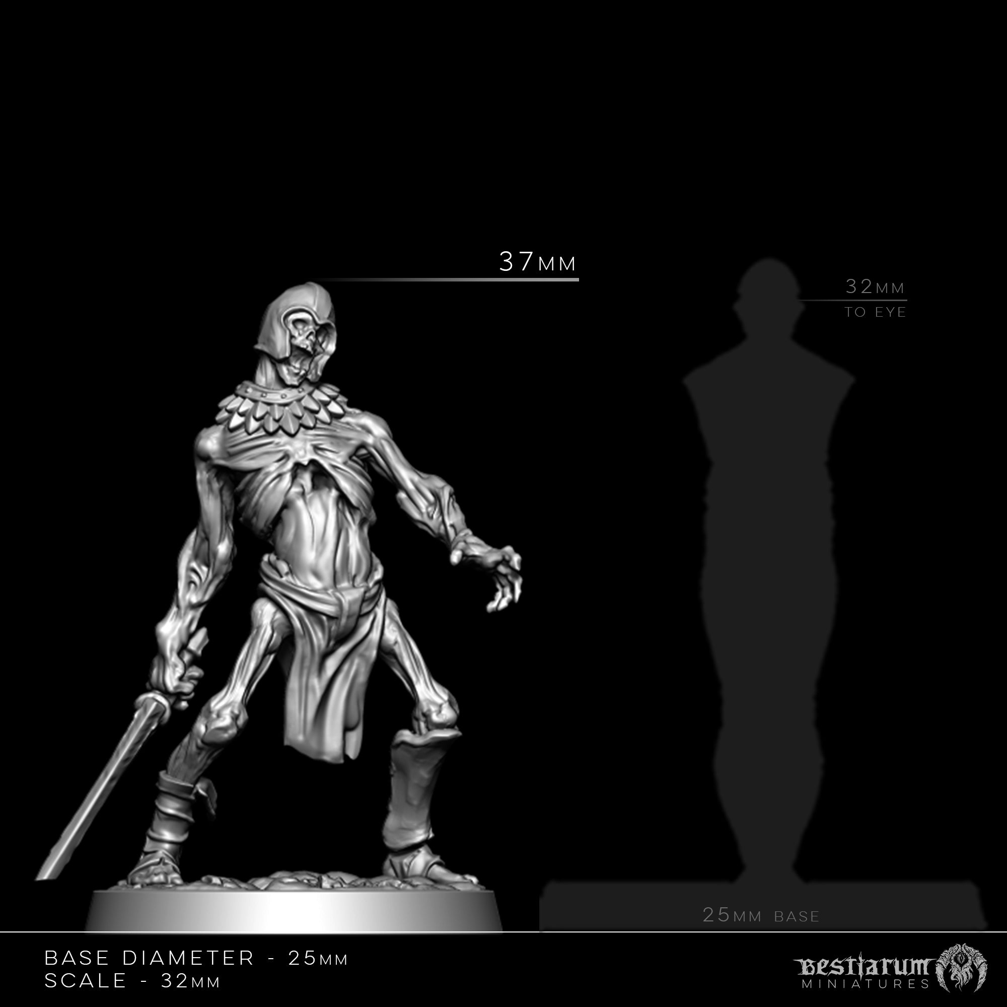 Ancient Tomb Zombie Warband Set | Burial Isle – Bestiarum Games