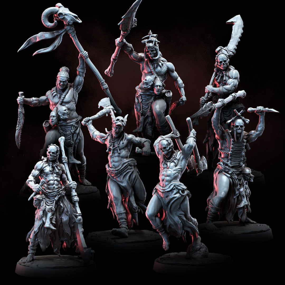 Man Eater Hunting Party | STL Collection