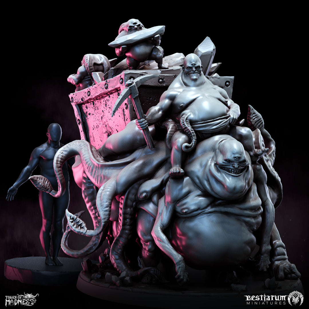 Traveller, the Bearer of Burden | Tower of Madness | Bestiarum | Miniatures D&amp;D Wargaming DnD