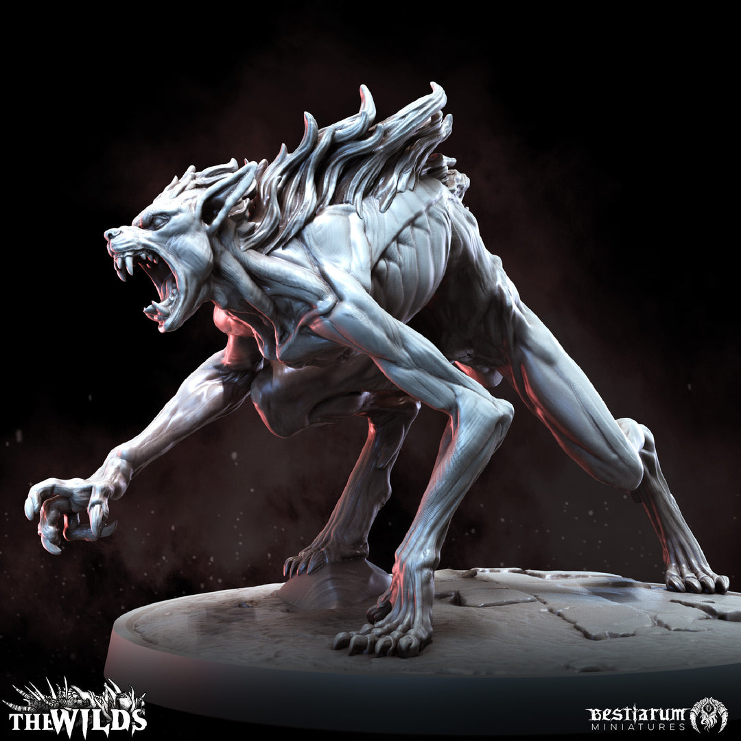 Werewolf Kin Pack | The Wilds | Bestiarum | Miniatures D&amp;D Wargaming DnD