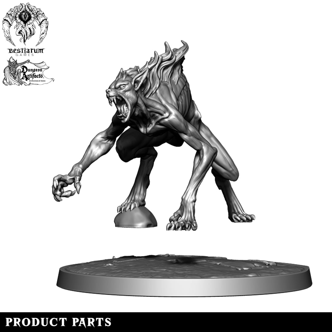 Werewolf Kin Pack | The Wilds | Bestiarum | Miniatures D&amp;D Wargaming DnD