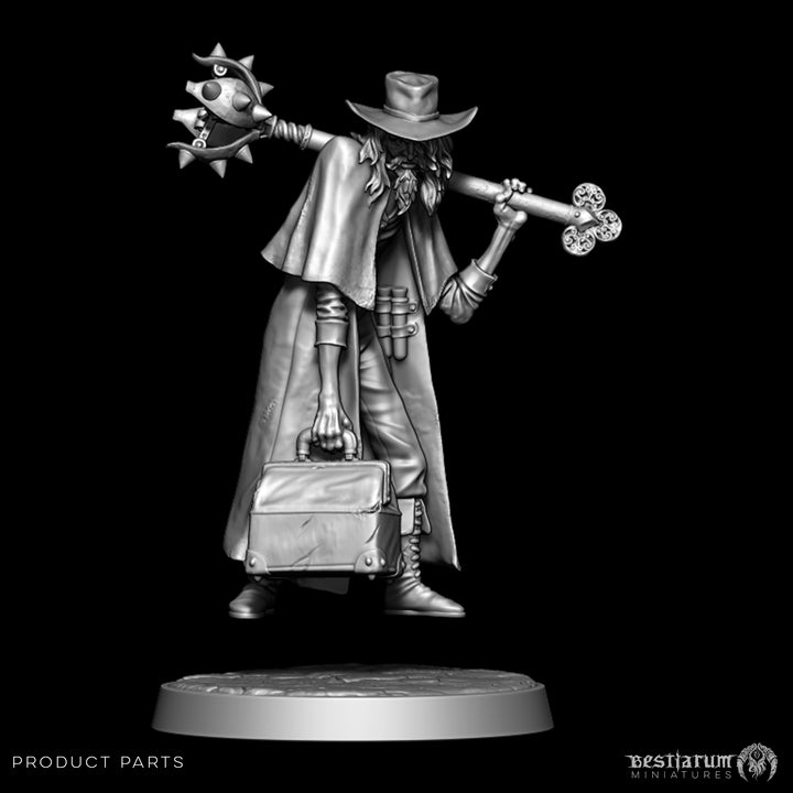 Witch Hunter Interrogator | Penitent Hero | Bestiarum | Miniatures | D&amp;D | Wargaming | DnD