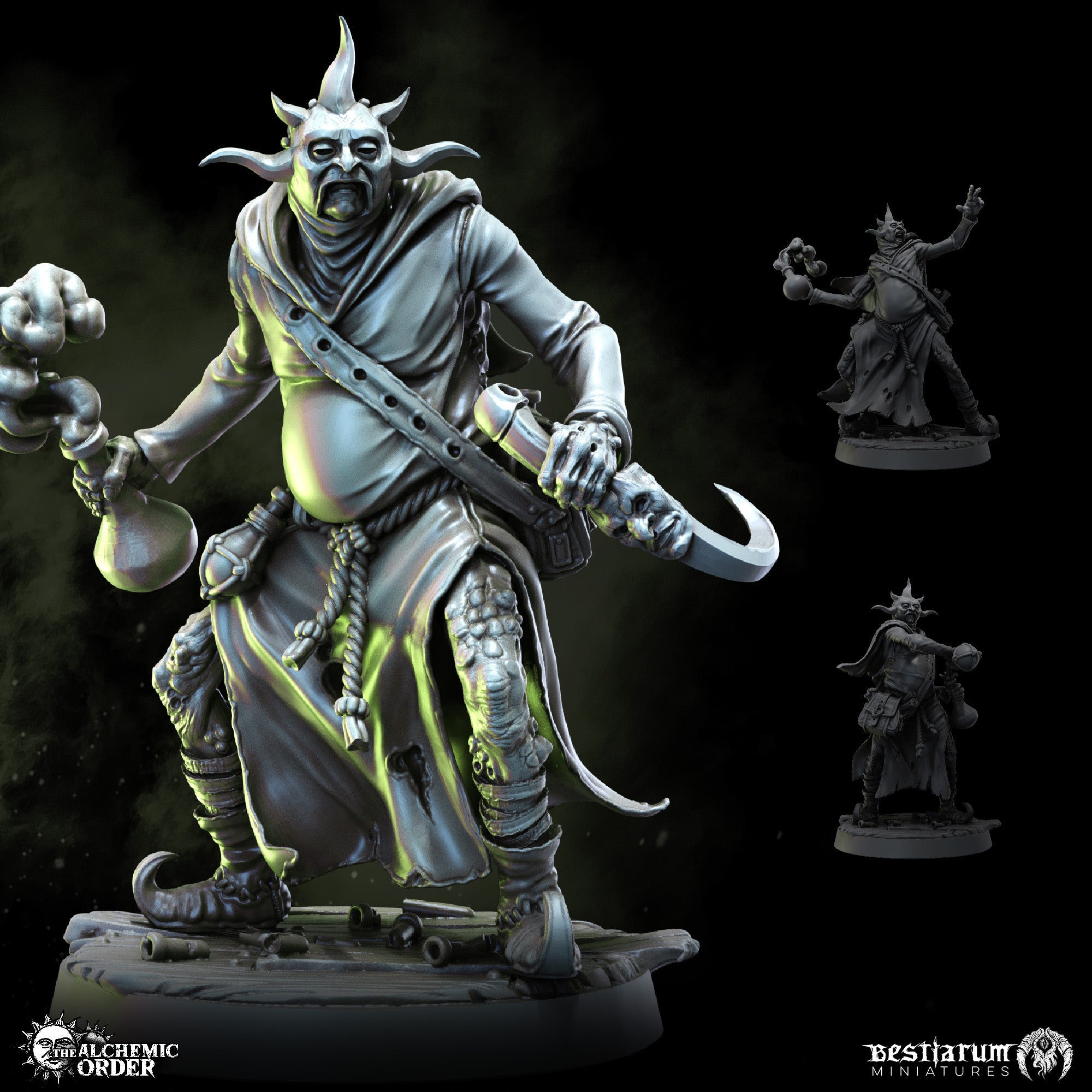 Order Alchemists | The Alchemic Order | Bestiarum | Miniatures D&D Wargaming DnD