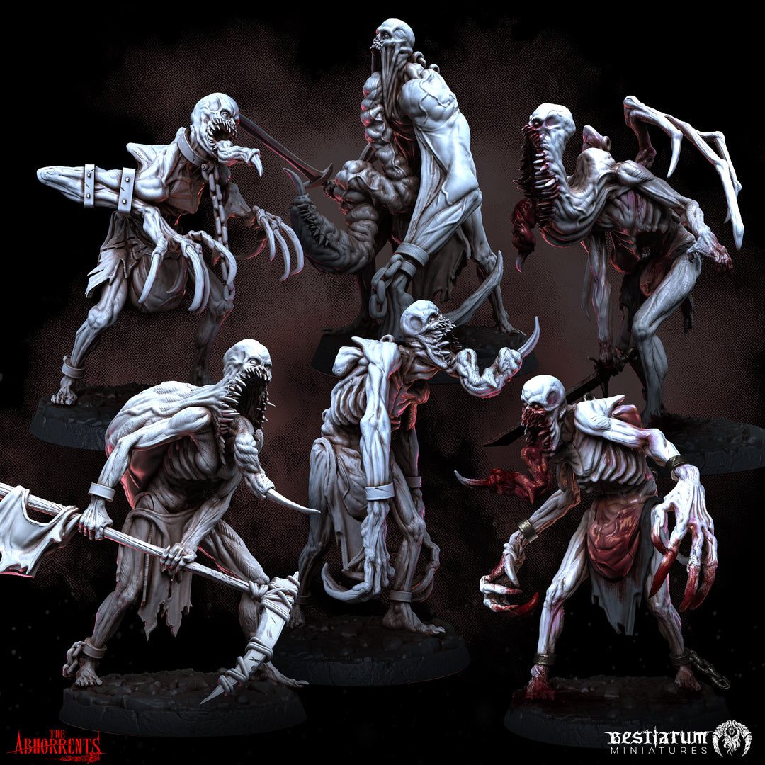 Vampire Abominations Warband | Bestiarum | Wargaming DnD Miniatures