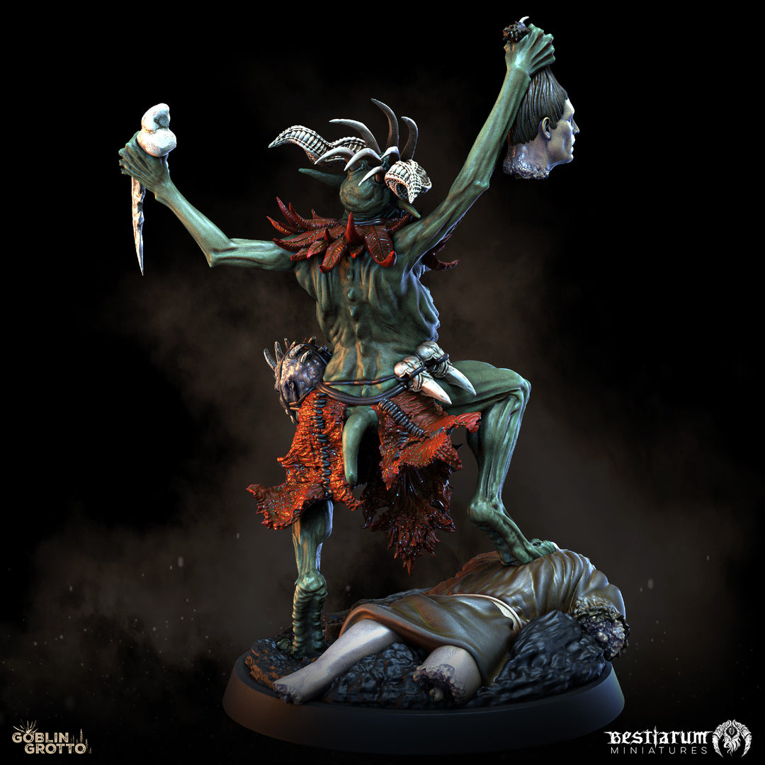 Goblin Blood Seer | STL | Goblin Grotto