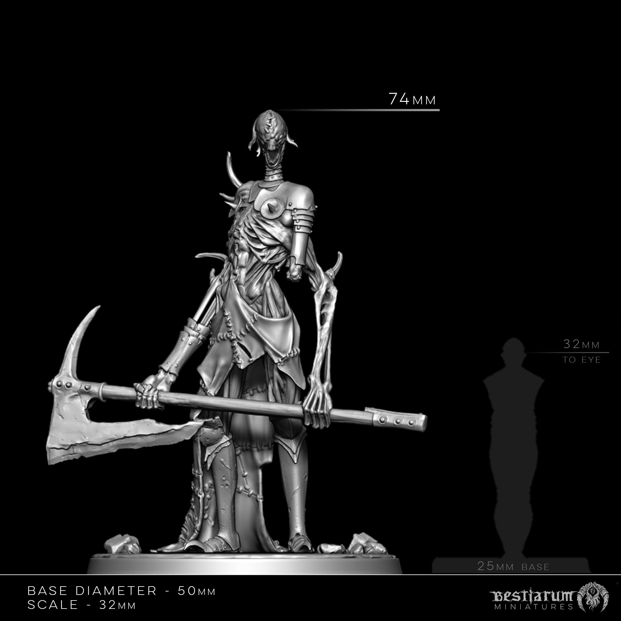 Grafted Nemesis Knight | STL | The Anatomists – Bestiarum Games