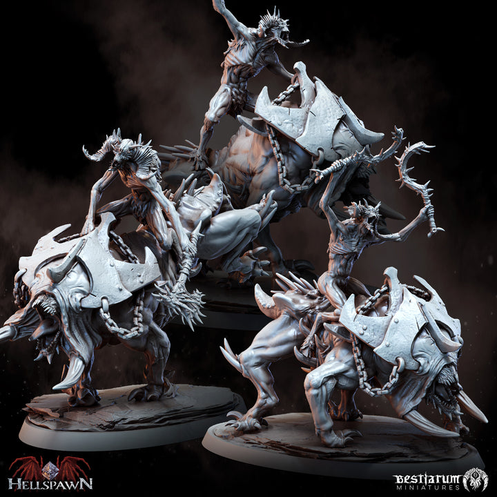 Hellriders | Hellspawn | Bestiarum | Miniatures D&amp;D Wargaming DnD