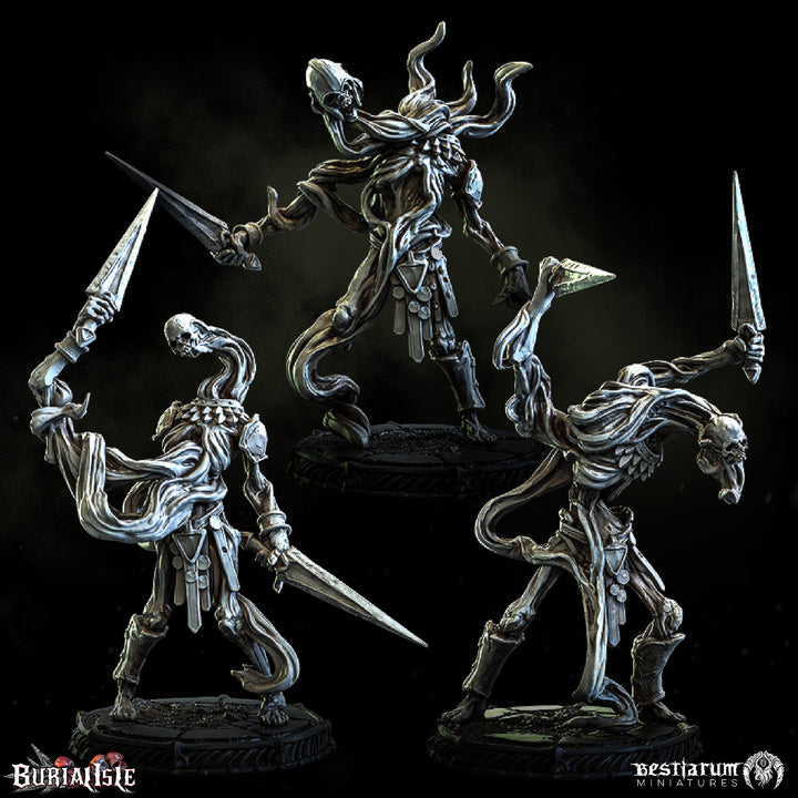 Blood Infected Scythrians | Burial Isle | Bestiarum | Miniatures D&amp;D Wargaming DnD