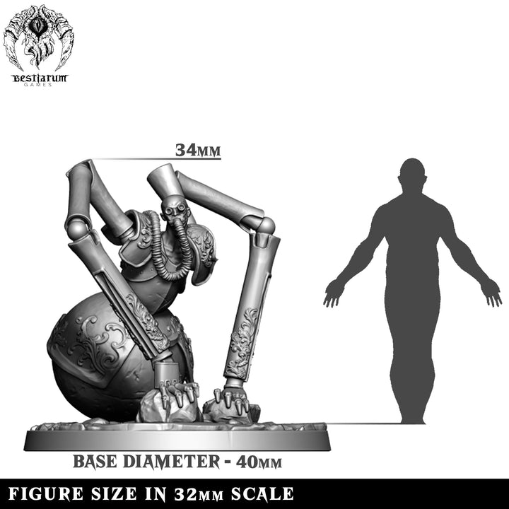 Ixtractia Servitors | Blessed Automata | Bestiarum | Miniatures D&amp;D Wargaming DnD