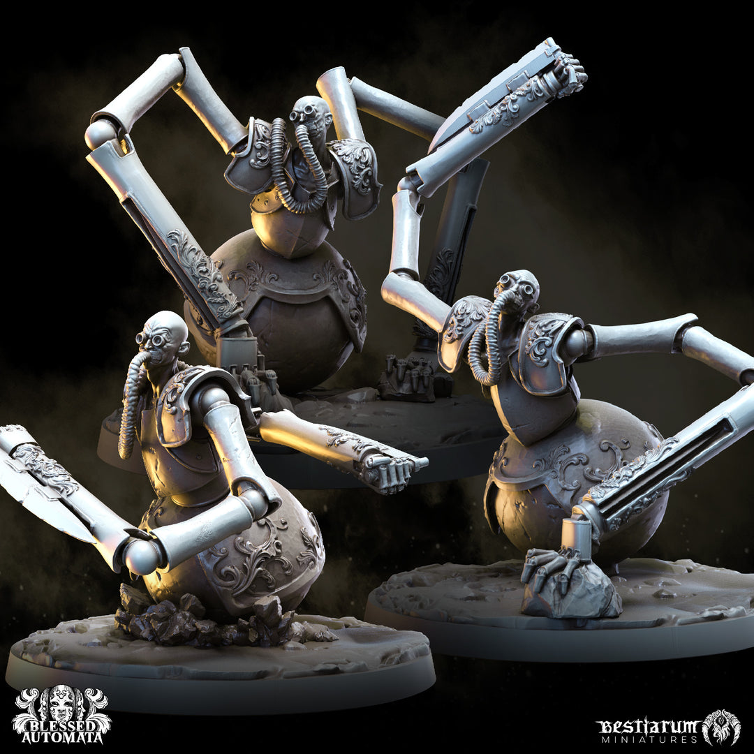 Ixtractia Servitors | Blessed Automata | Bestiarum | Miniatures D&amp;D Wargaming DnD