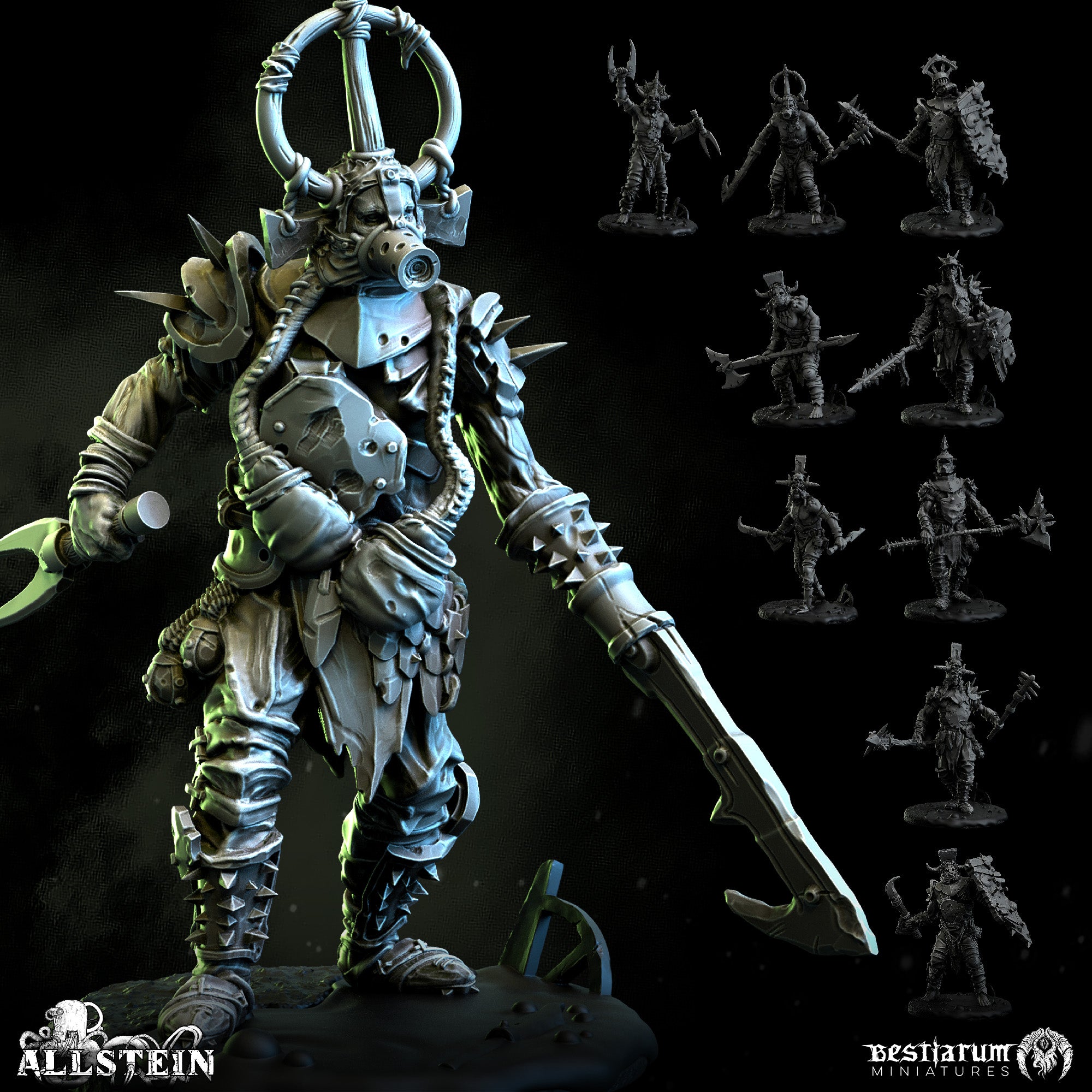 Scrap Warriors | Scrappers of Allstein | Bestiarum | Miniatures D&D Wargaming DnD