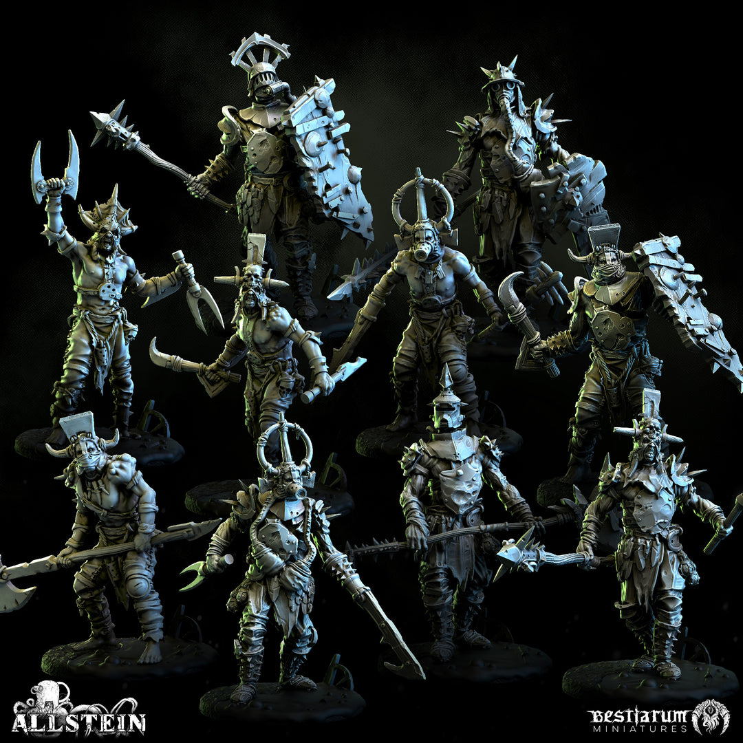 Scrap Warriors | Scrappers of Allstein | Bestiarum | Miniatures D&amp;D Wargaming DnD