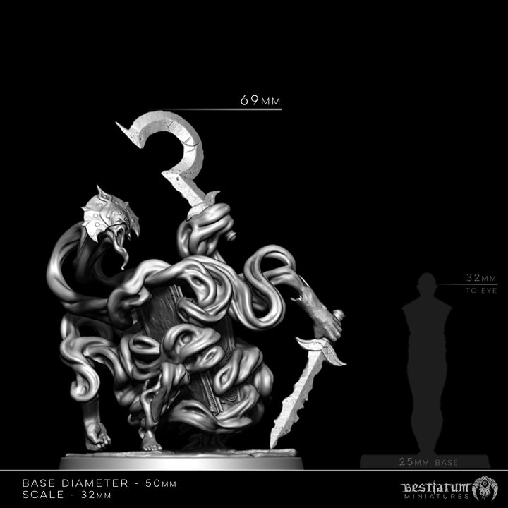 Scythrian Blood Golems | STL | Burial Isle