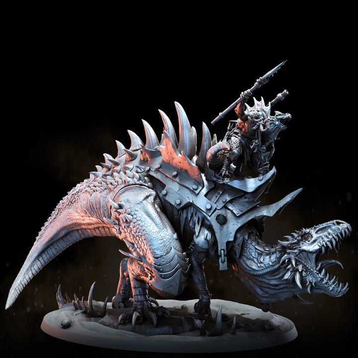Sekhaton Primeval with rider | Sekhaton Tribe