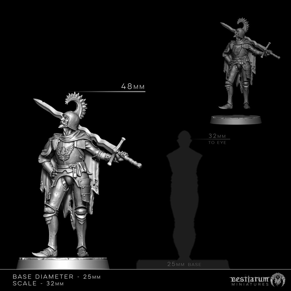 Ser Hadric, the Hedge Knight | STL | Lone Heroes