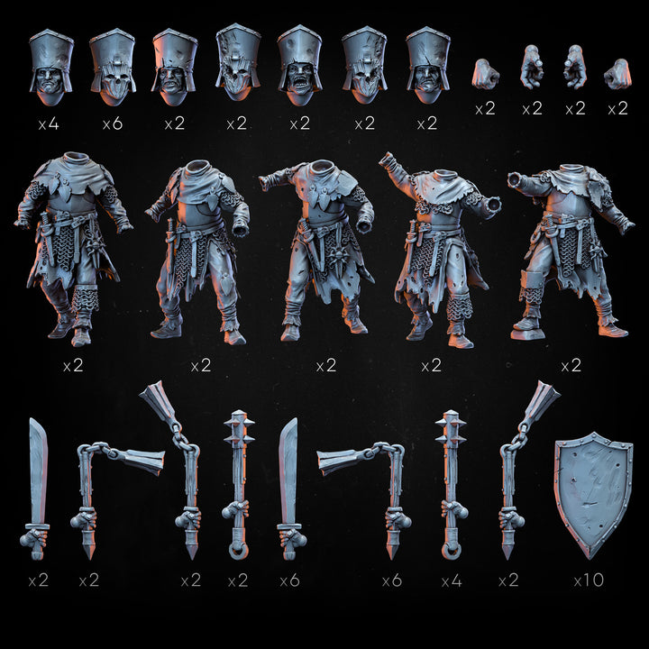 Blasphemous Crusader Warband II Set | Penitent Crusade
