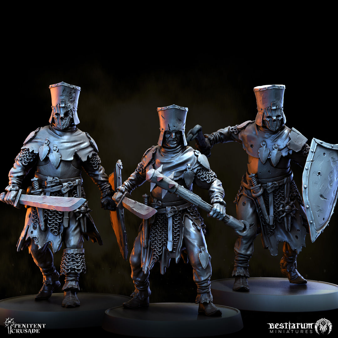 Supplicants | Penitent Crusade | Bestiarum | Miniatures | D&amp;D | Wargaming | DnD