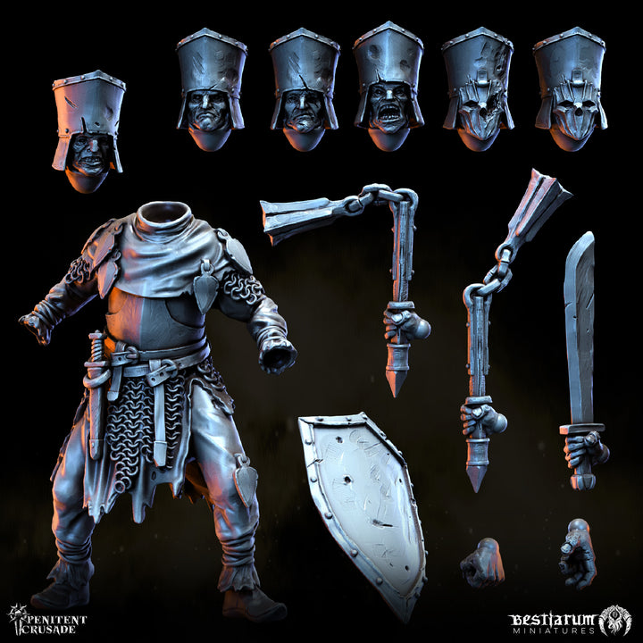 Supplicants | Penitent Crusade | Bestiarum | Miniatures | D&amp;D | Wargaming | DnD