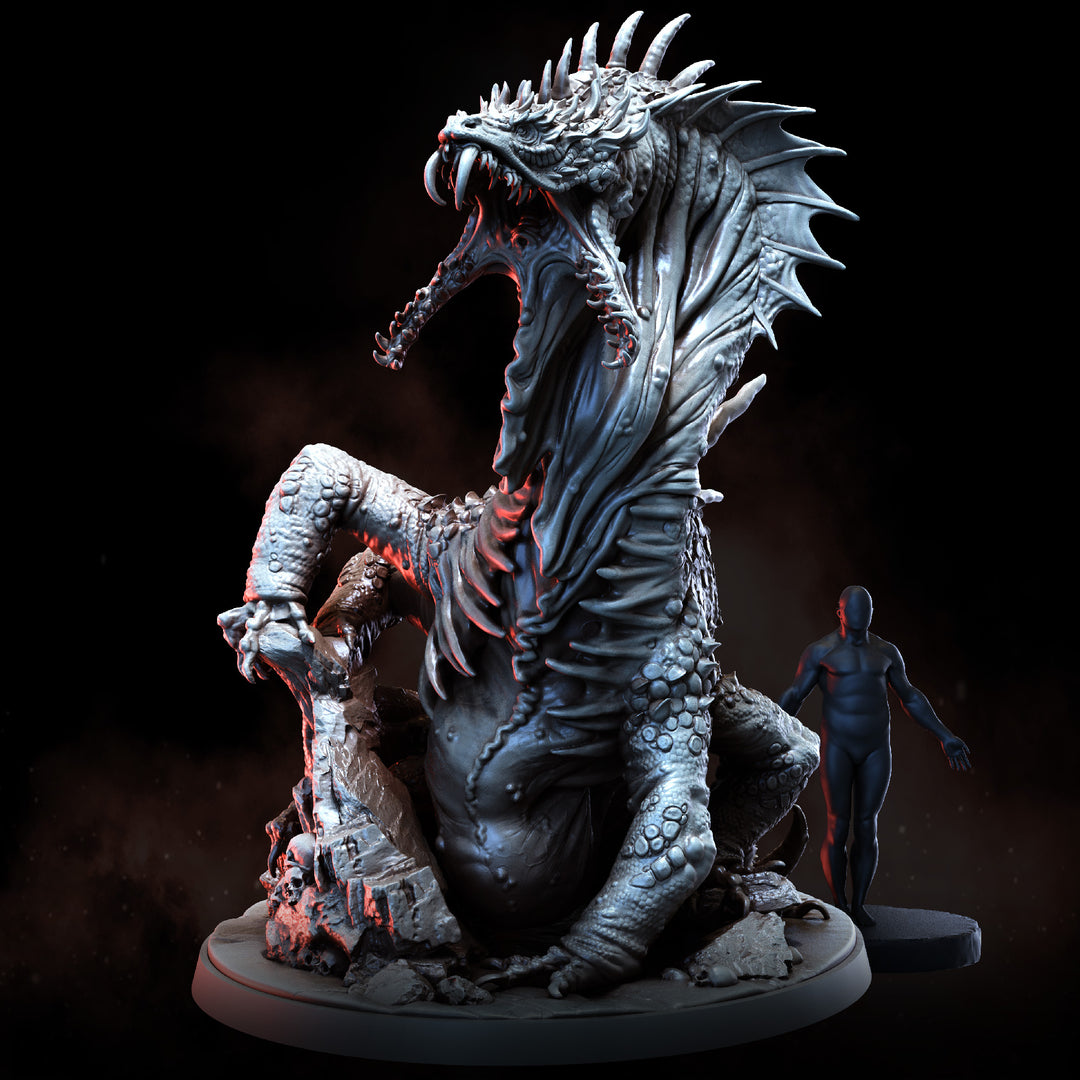 Vilefang Basilisk | STL | The Wilds