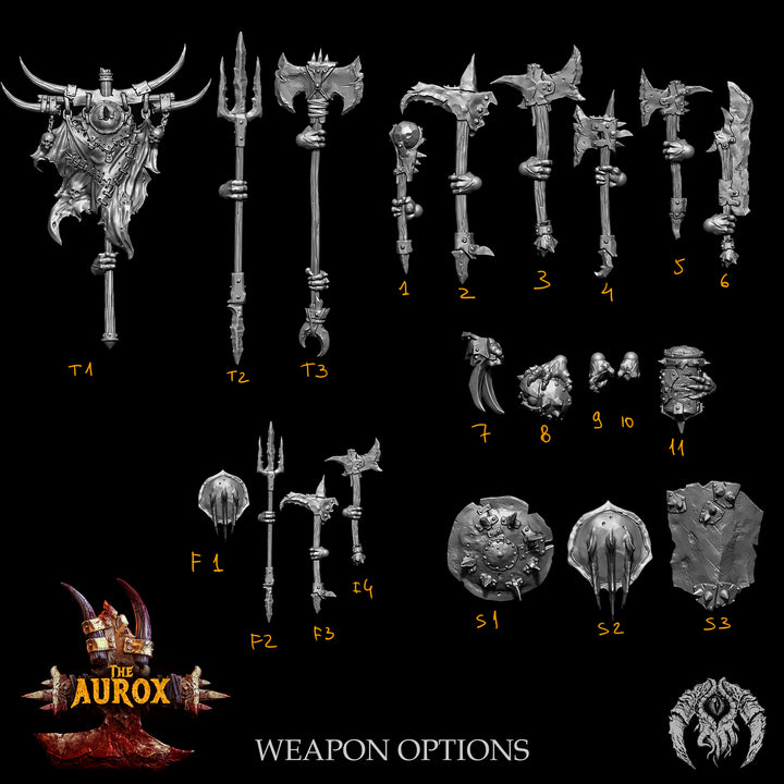Aurox Warriors | STL | Beastmen