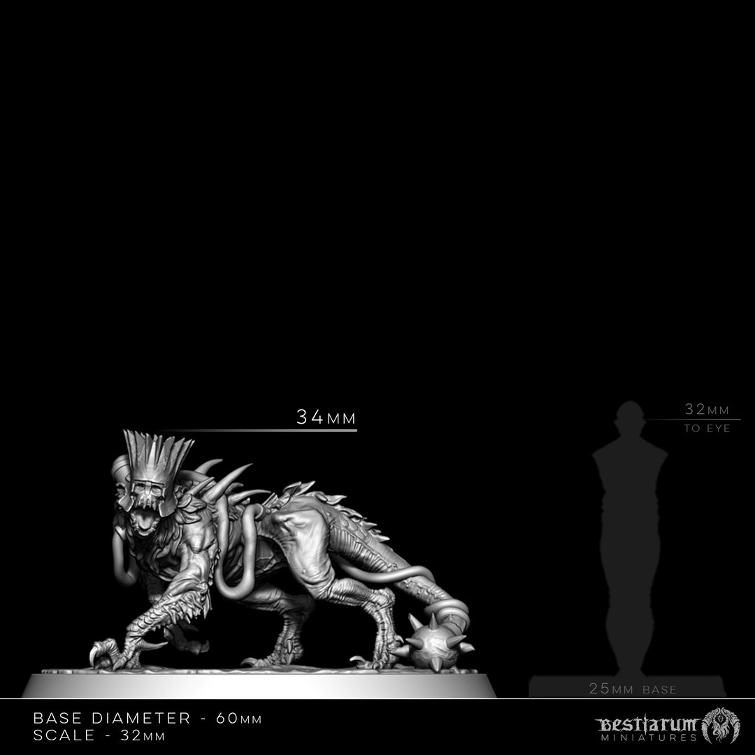 Multipart Heretic Legion | Bestiarum | Trench Crusade DnD Miniatures