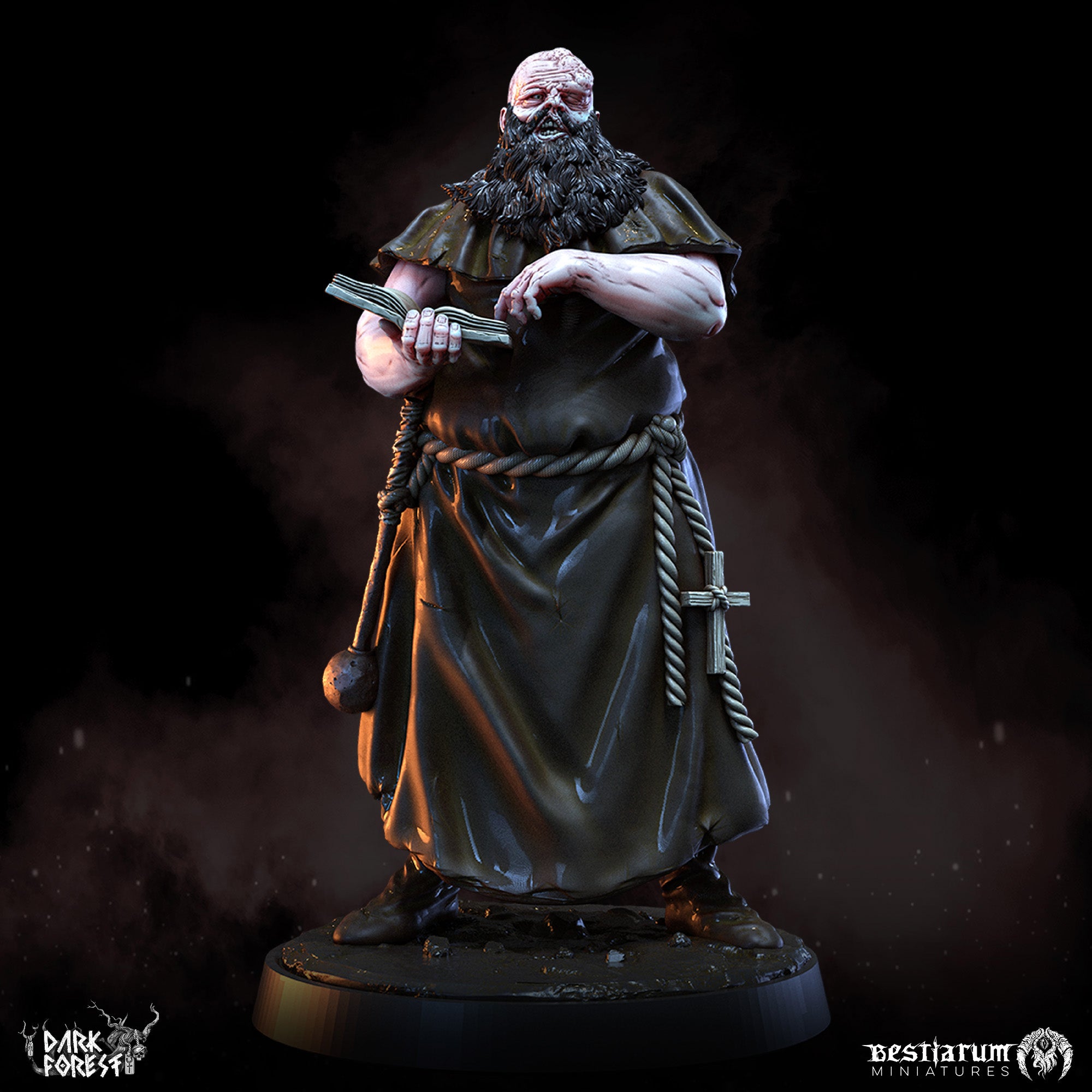 Mendicant Friar | Dark Forest | Bestiarum | Miniatures D&D Wargaming DnD