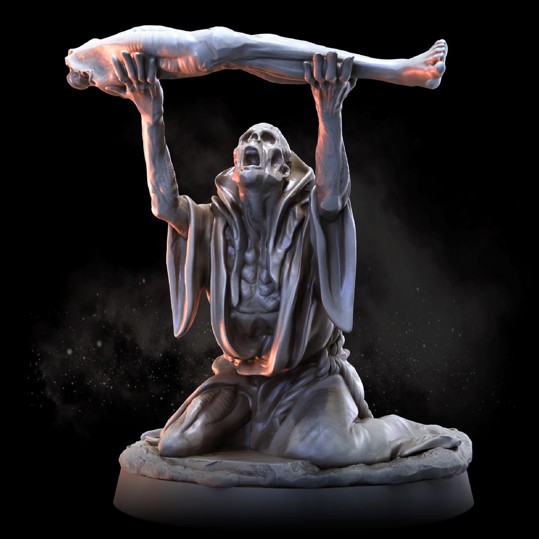Praying Cultists | STL | Tormentor Cults