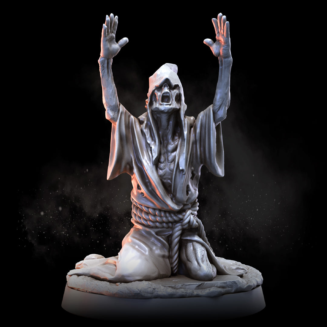 Praying Cultists | STL | Tormentor Cults