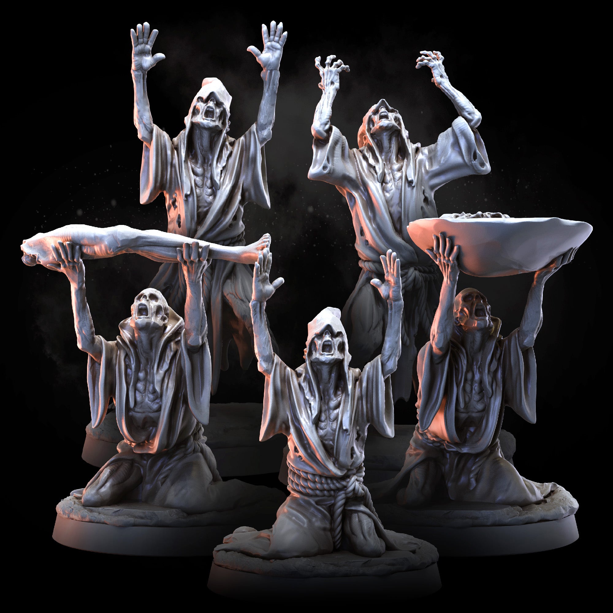 Praying Cultists | Tormentor Cults