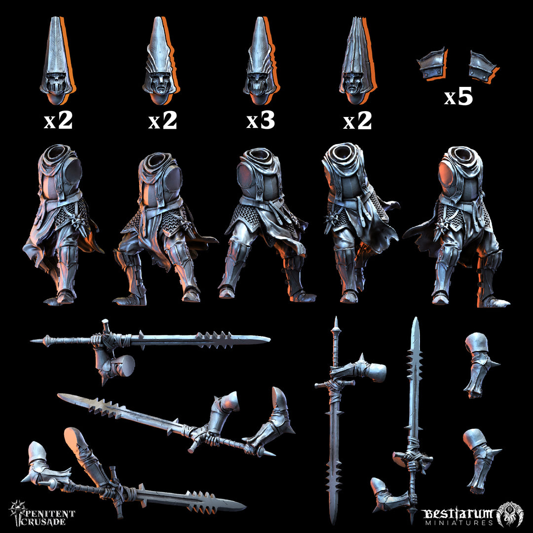 Blasphemous Crusader Warband II Set | Penitent Crusade