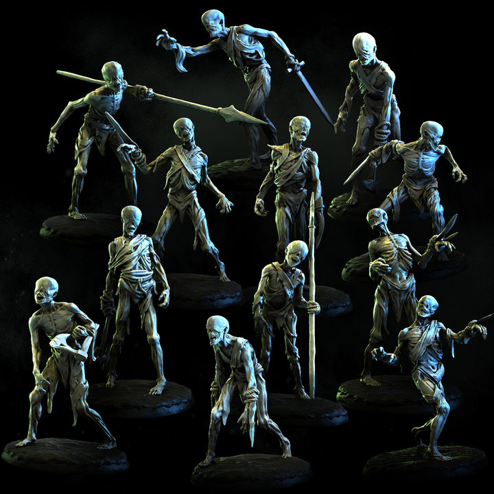 Swamp Zombie Warband Set | Deadmire