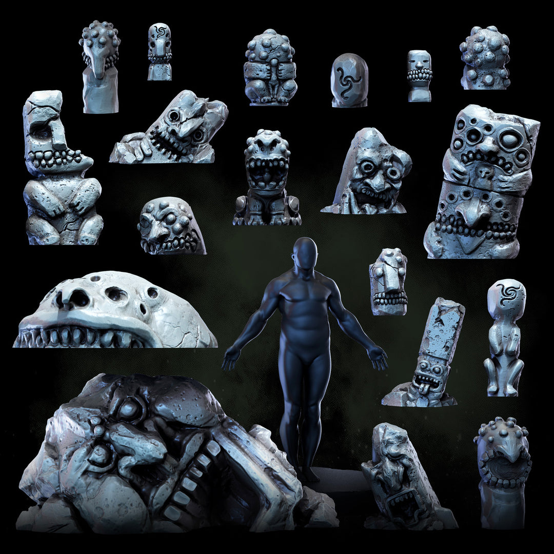 Anuran Totems | The Lost Continent