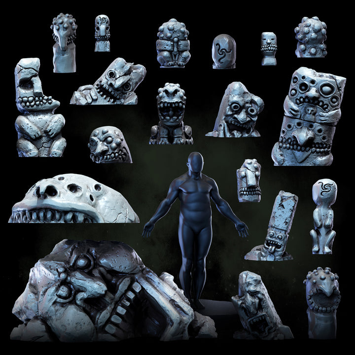 Anuran Totems | The Lost Continent