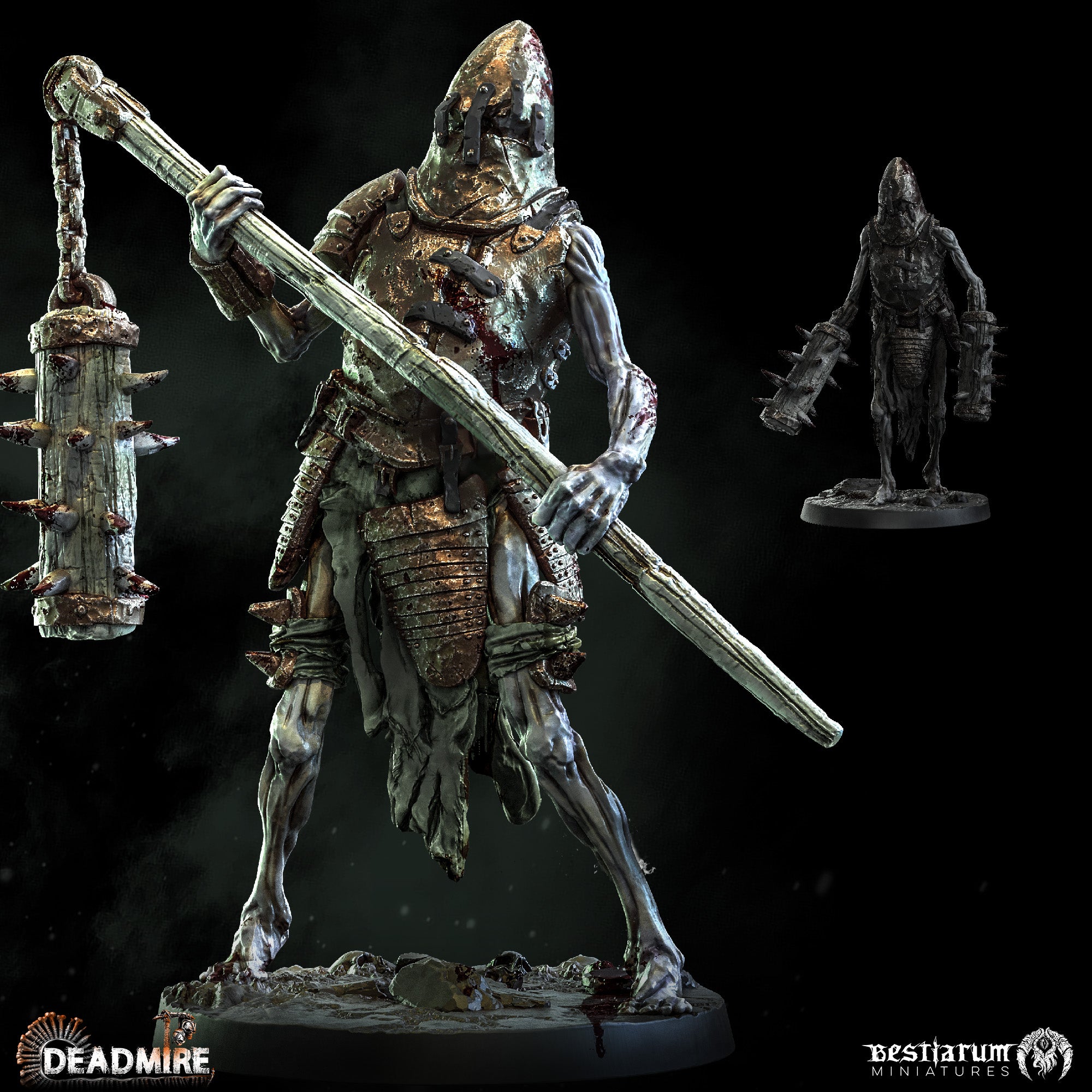 Deadwalker Batterers | Deadmire | Bestiarum | Miniatures D&D Wargaming DnD