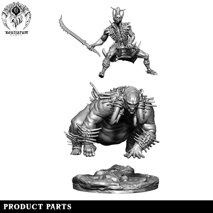 Butcherguard on Manswine | Man Eaters | Bestiarum | Miniatures D&amp;D Wargaming DnD