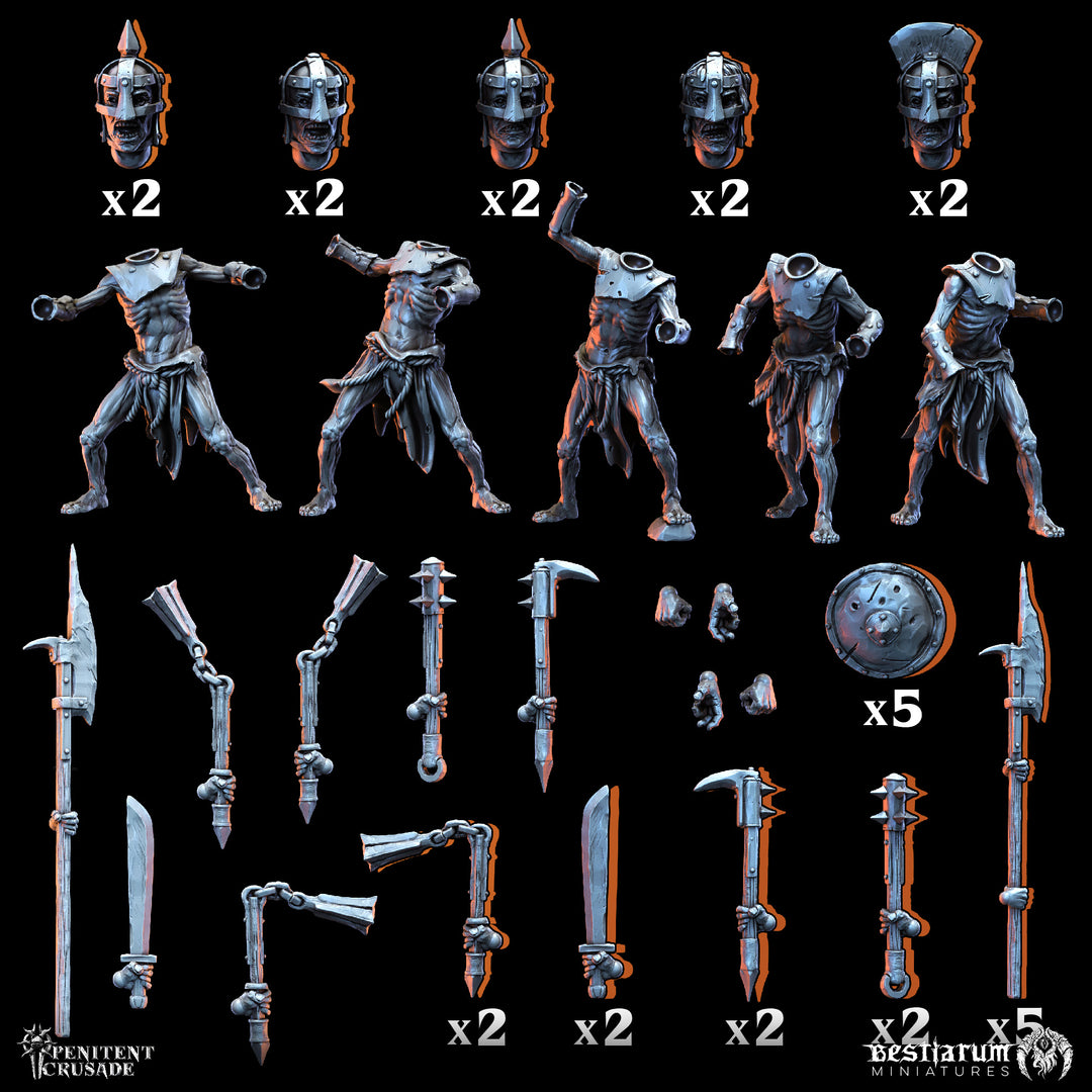 Blasphemous Crusader Warband Set | Penitent Crusade