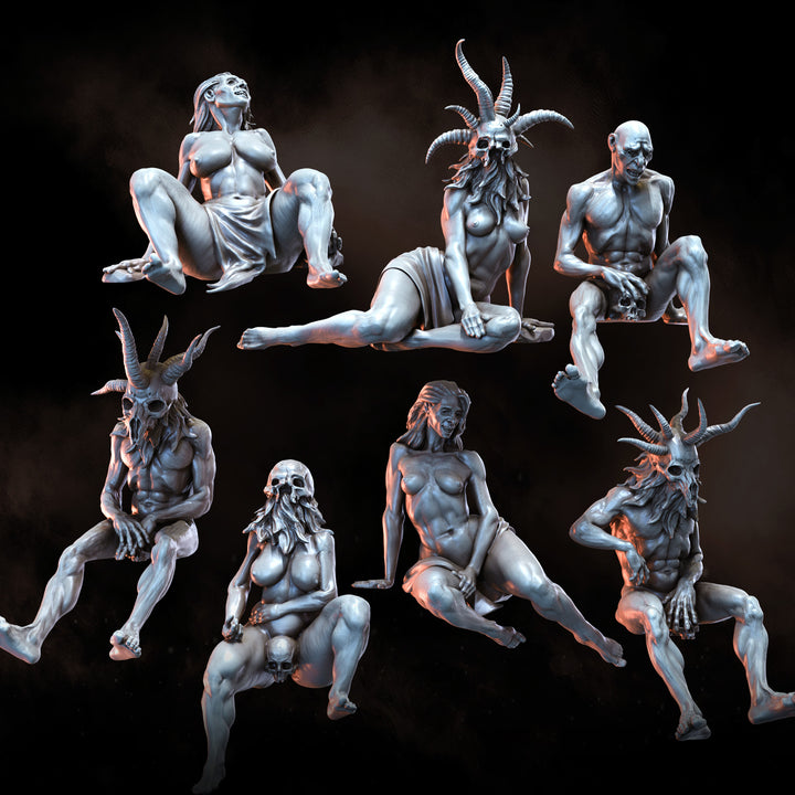 Languid Worshippers | STL | Children of Baphomet