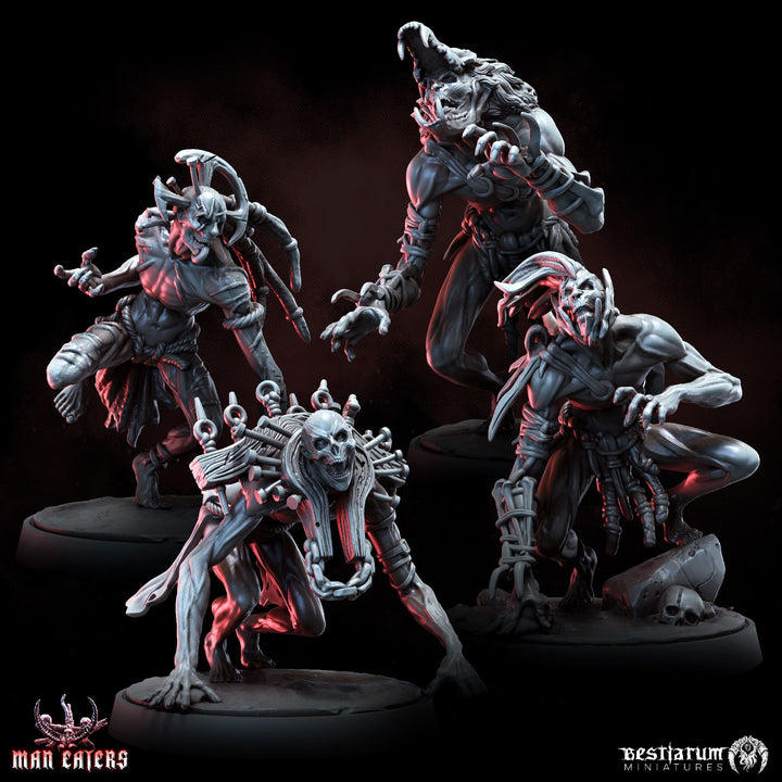 Man Eater Hunting Party | STL Collection