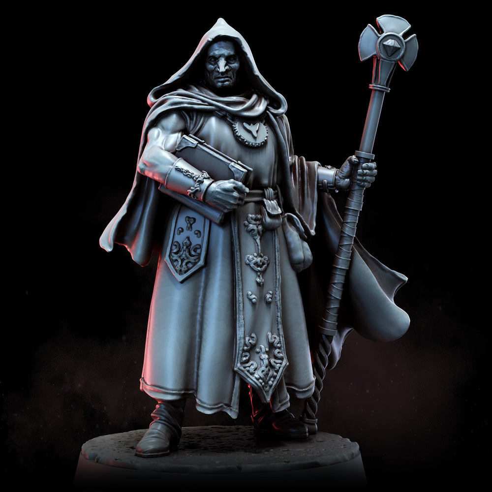 Patrius and Esmeria, the Mendicant Clerics | STL | Lone Heroes