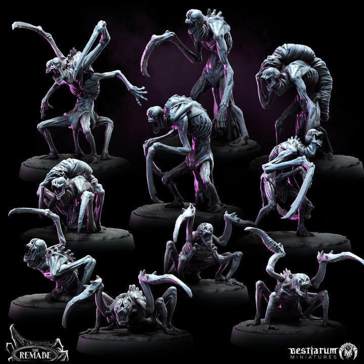 Reanimated Spider Ghouls Set | Remade