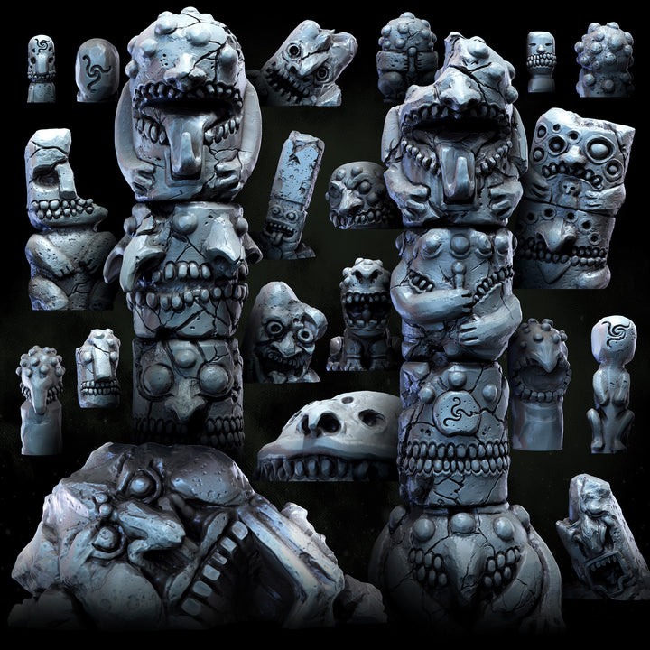 Anuran Totems | The Lost Continent
