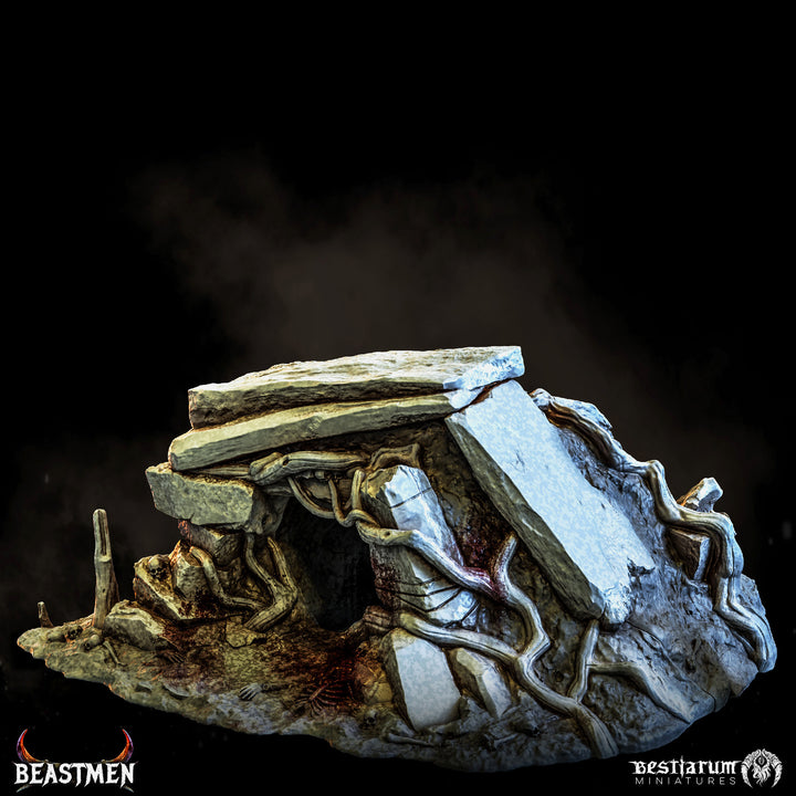 Beastmen Huts | Beastmen | Bestiarum | Miniatures D&amp;D Wargaming DnD