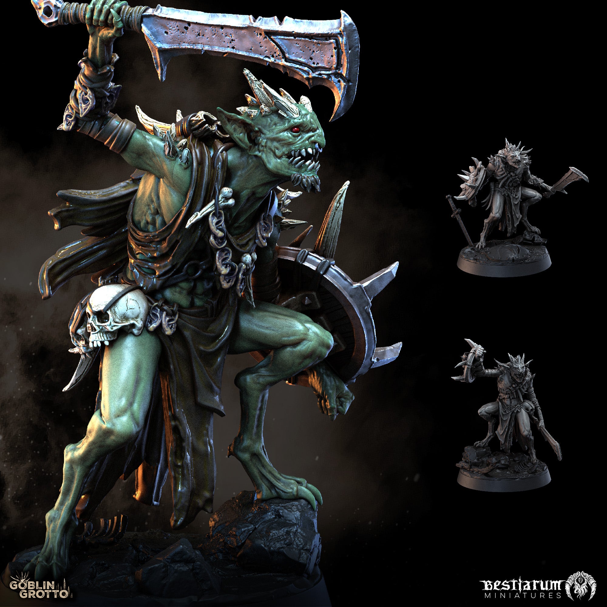 Goblin Grunts | Goblin Grotto | Bestiarum | Miniatures D&D Wargaming DnD