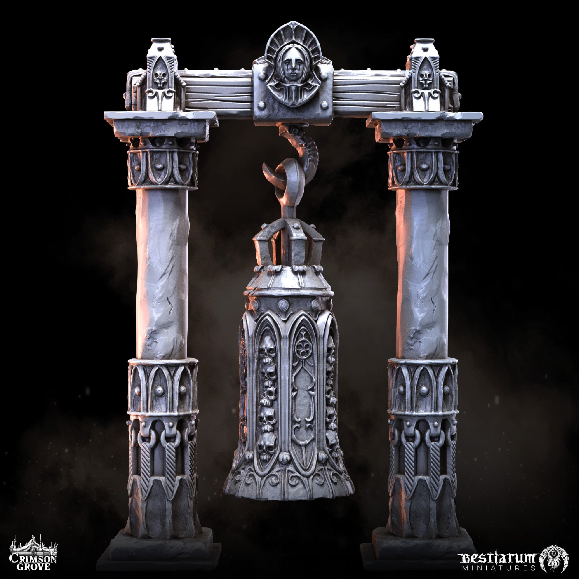 The Abbey Bell | Crimson Grove Abbey | Bestiarum | Miniatures D&D Wargaming DnD