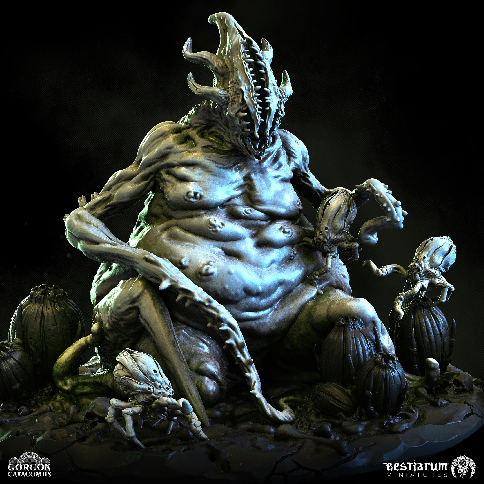 Parasite Mother | Gorgon Catacombs | Bestiarum | Miniatures D&D Wargaming DnD