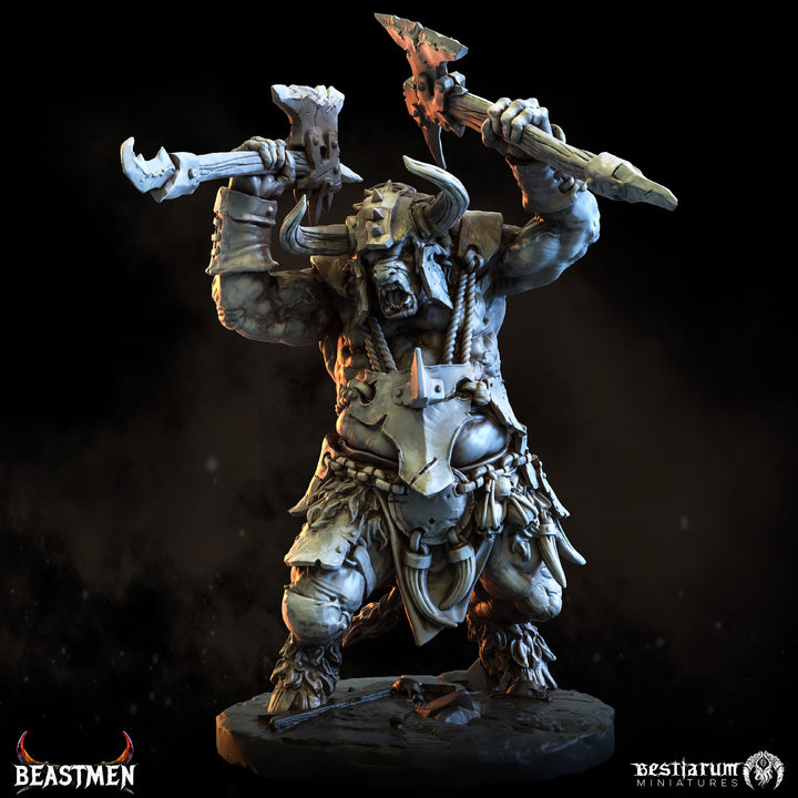 Aurox Battlesmith | Beastmen | Bestiarum | Miniatures D&amp;D Wargaming DnD