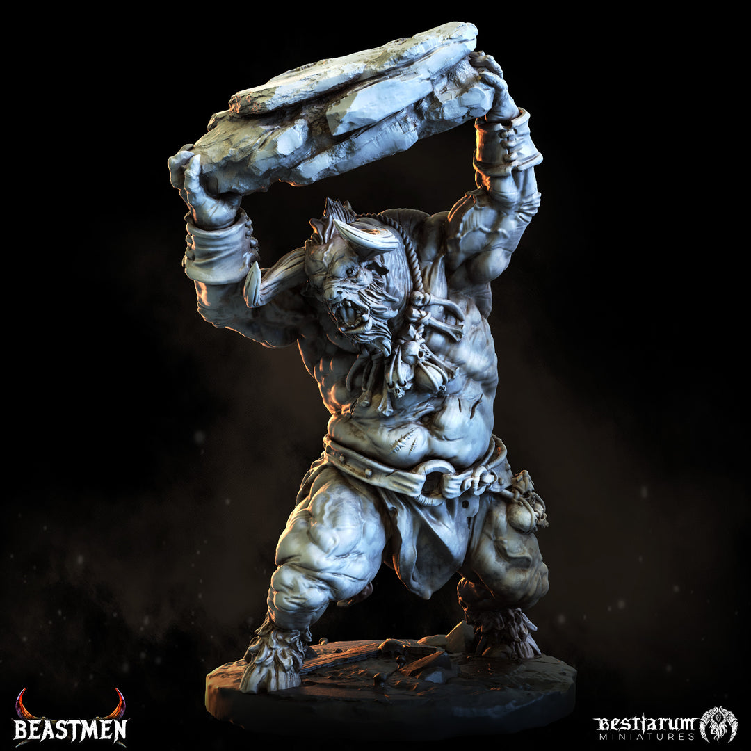 Aurox Battlesmith | Beastmen | Bestiarum | Miniatures D&amp;D Wargaming DnD