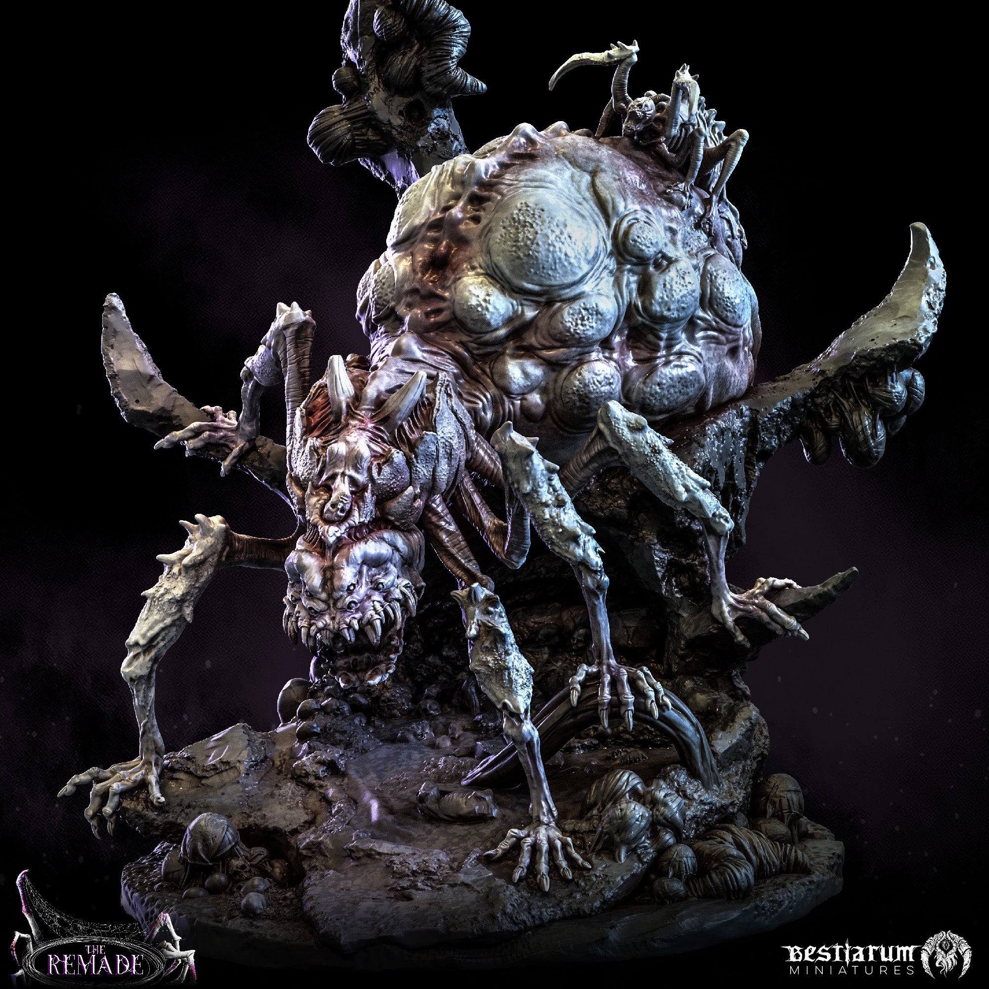 Remade Broodmother | The Remade | Bestiarum | Miniatures D&D Wargaming DnD