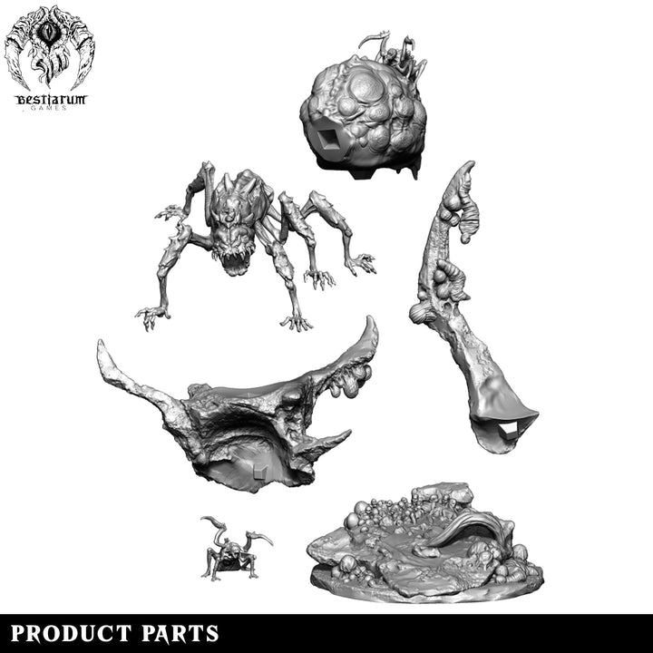 Remade Broodmother | The Remade | Bestiarum | Miniatures D&amp;D Wargaming DnD