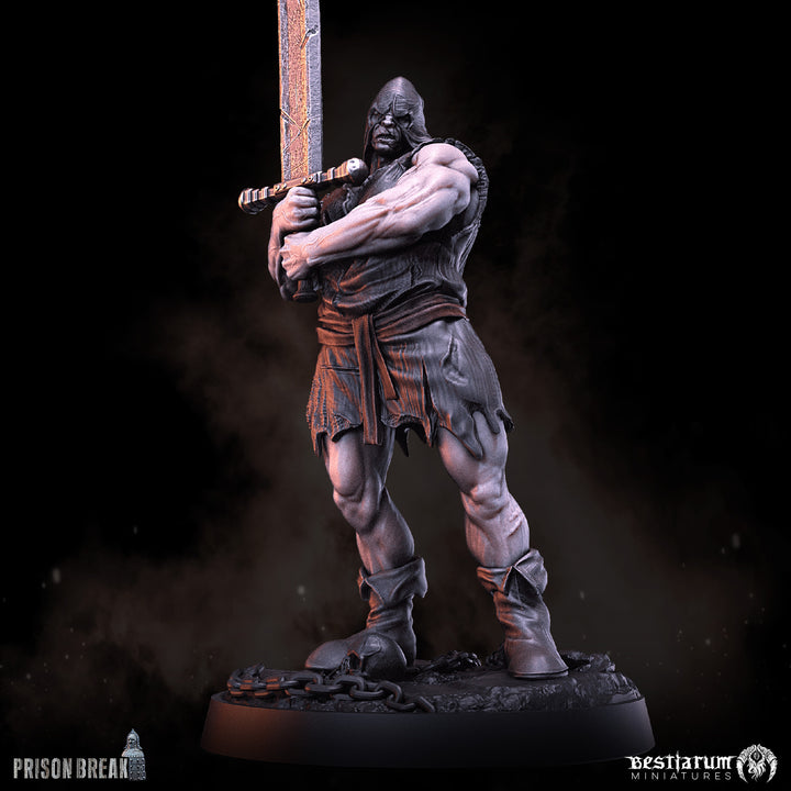 Bandit Headsman | Prison Break | Bestiarum | Miniatures D&amp;D Wargaming DnD